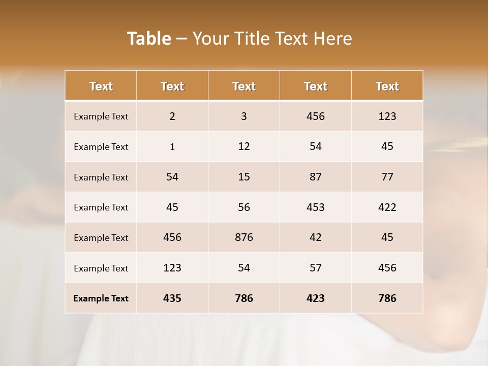 Back Therapy Attractive PowerPoint Template