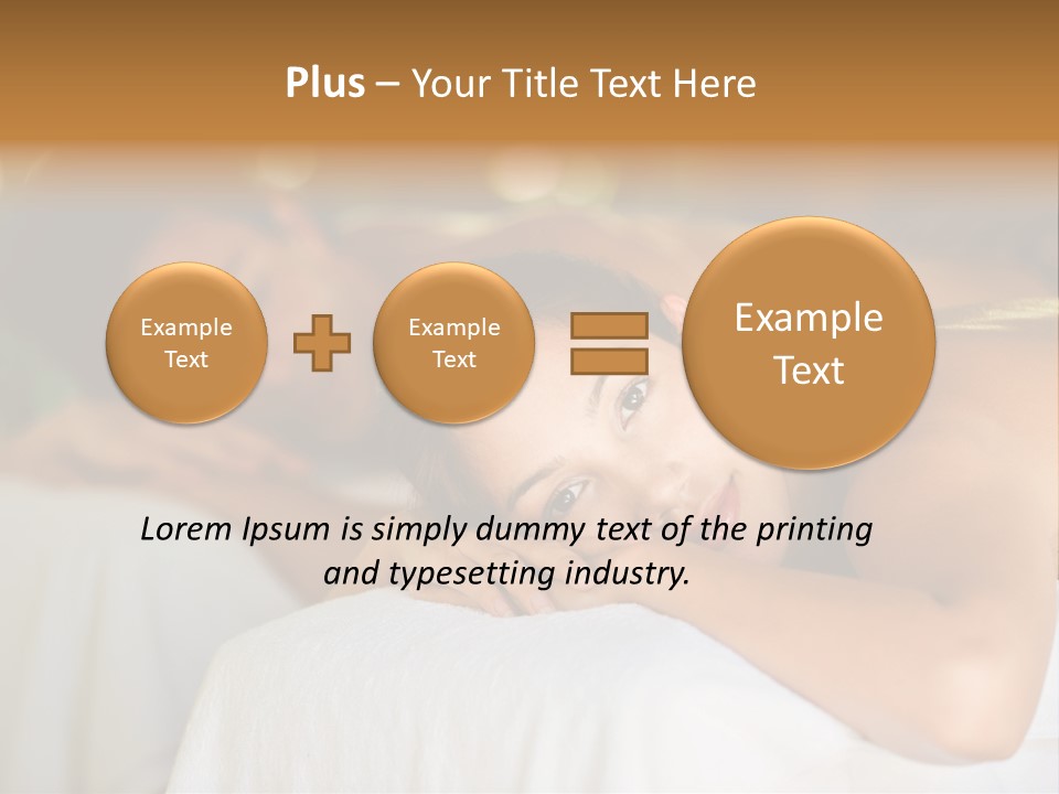 Back Therapy Attractive PowerPoint Template