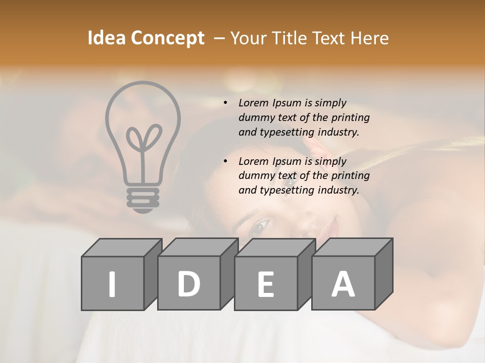 Back Therapy Attractive PowerPoint Template