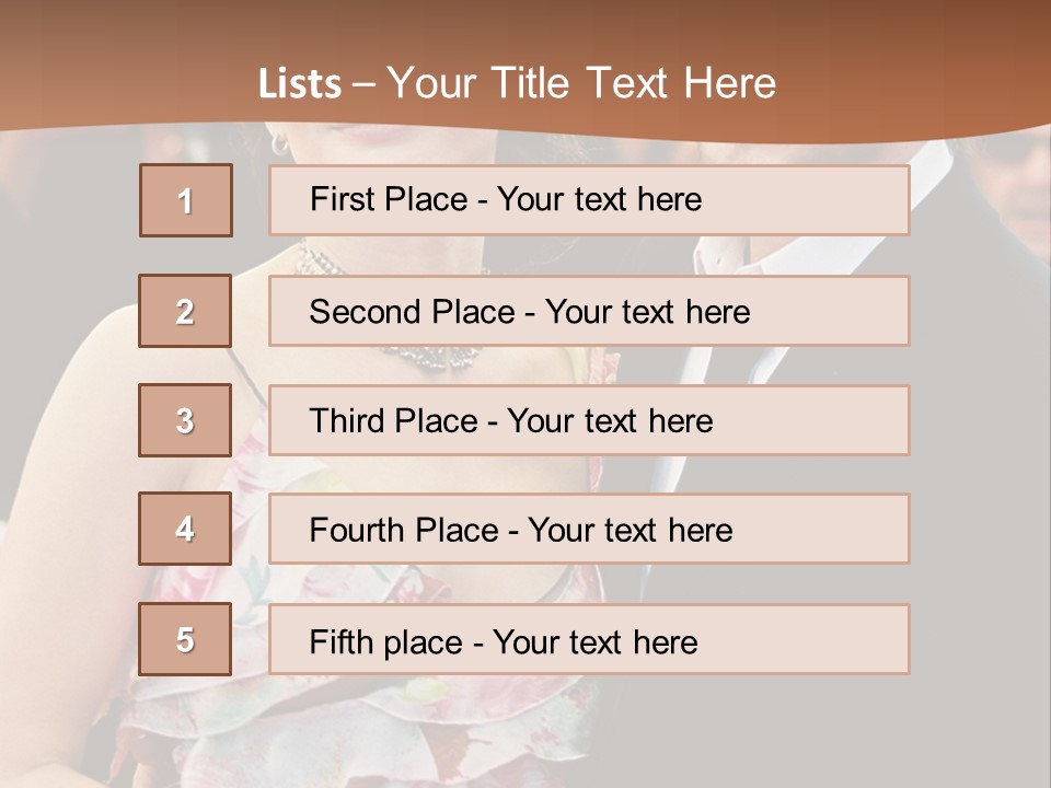 Film Actor Spirit PowerPoint Template