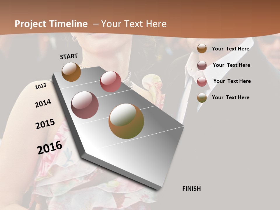 Film Actor Spirit PowerPoint Template