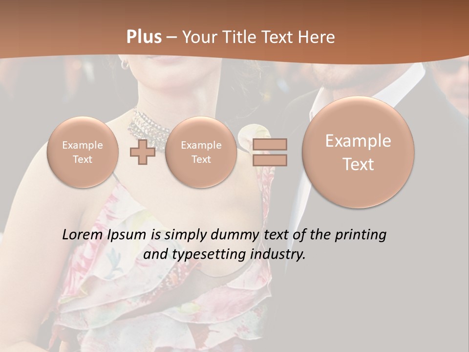 Film Actor Spirit PowerPoint Template