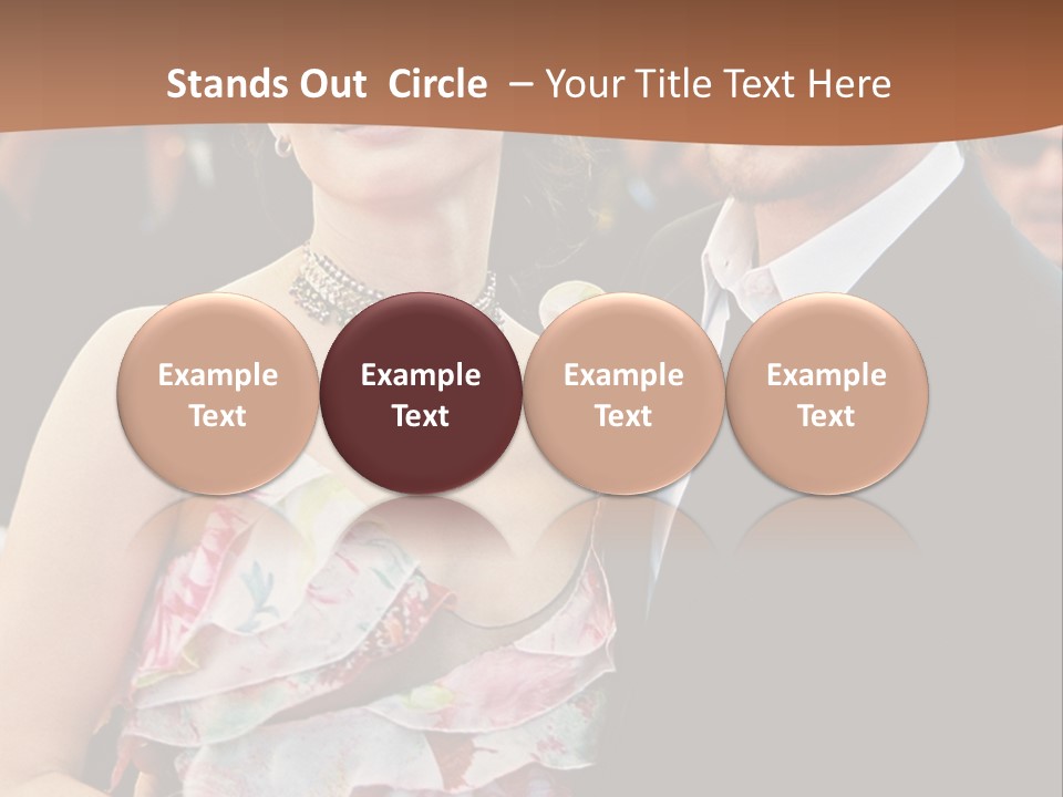 Film Actor Spirit PowerPoint Template