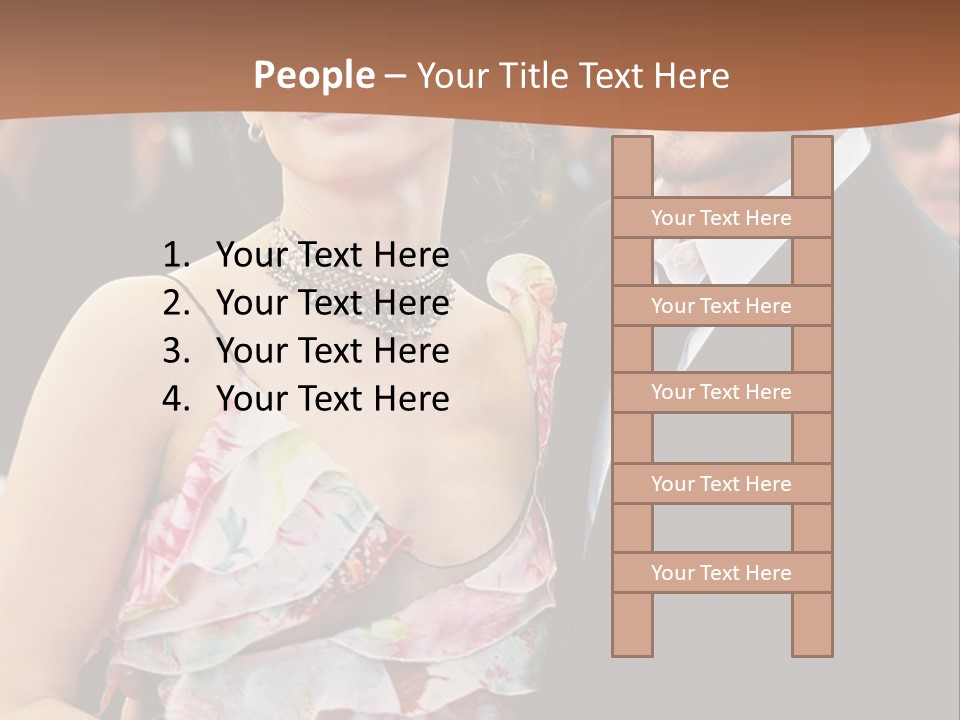Film Actor Spirit PowerPoint Template