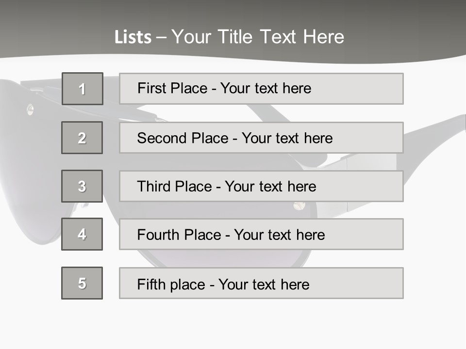 Reflection Summer Style PowerPoint Template