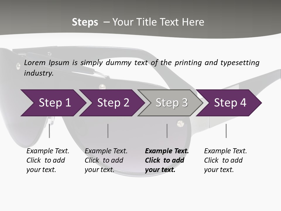 Reflection Summer Style PowerPoint Template