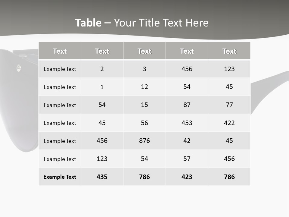 Reflection Summer Style PowerPoint Template