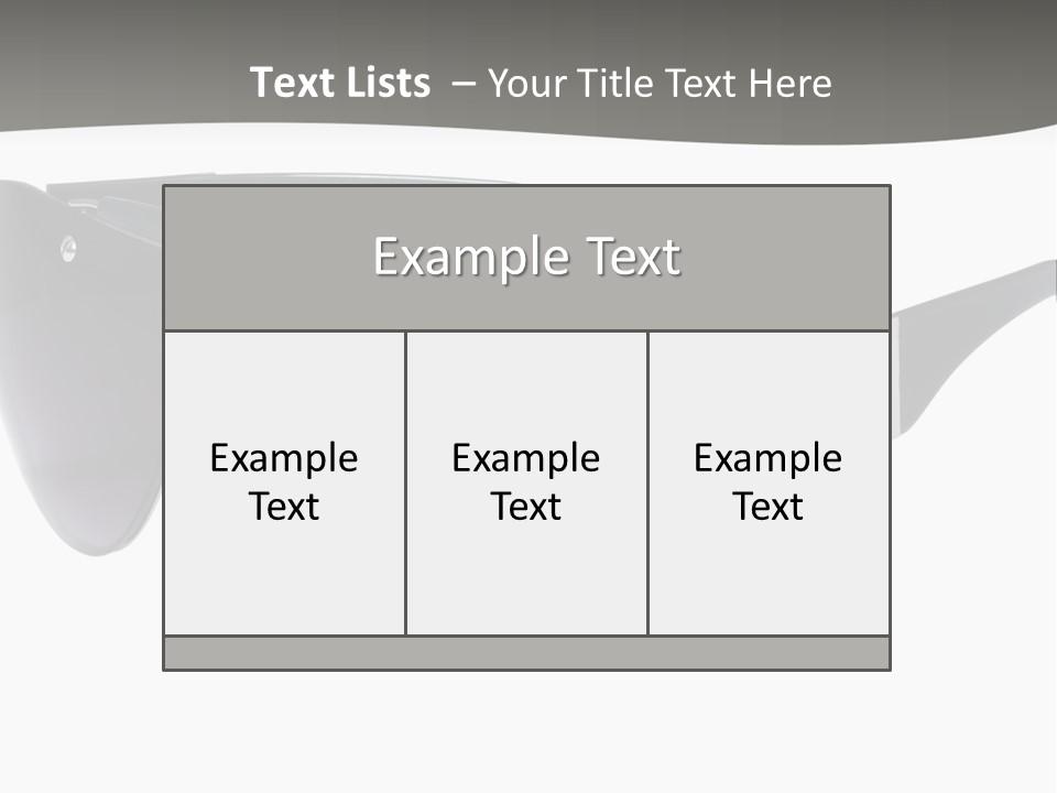 Reflection Summer Style PowerPoint Template