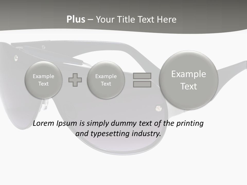 Reflection Summer Style PowerPoint Template