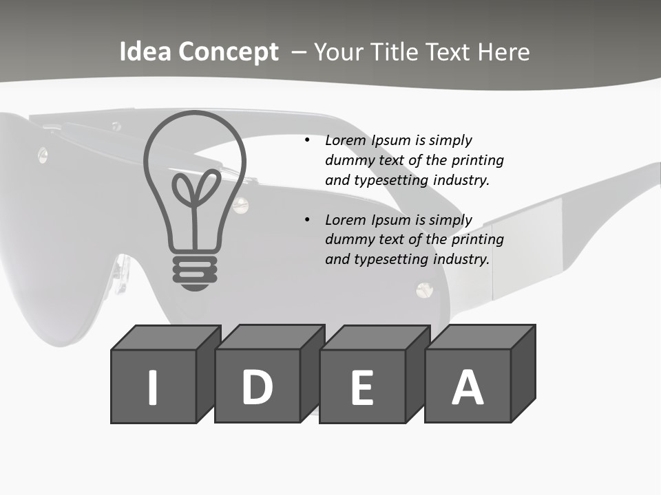 Reflection Summer Style PowerPoint Template