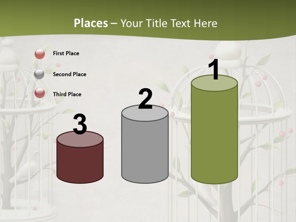 Imprisonment Green Heaven PowerPoint Template