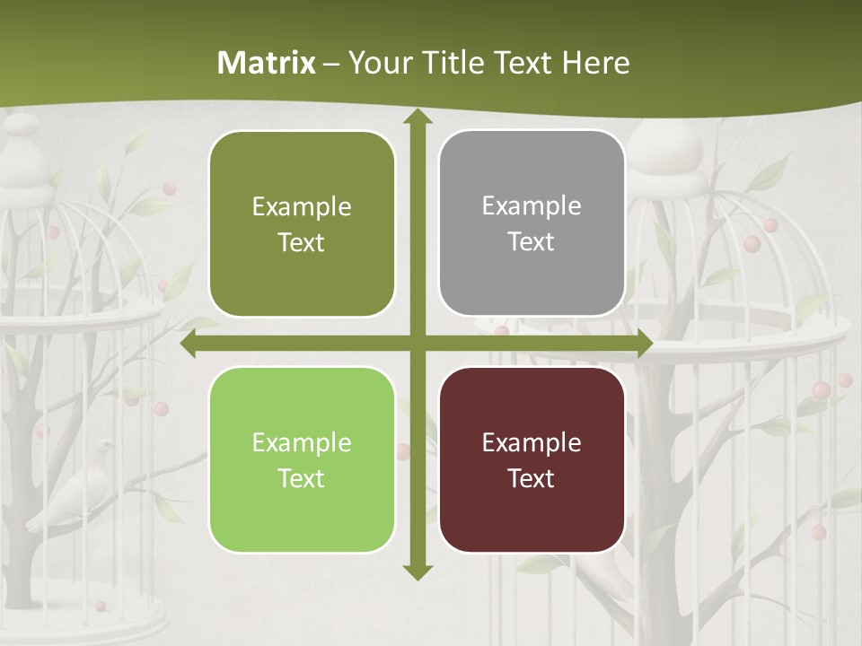 Imprisonment Green Heaven PowerPoint Template