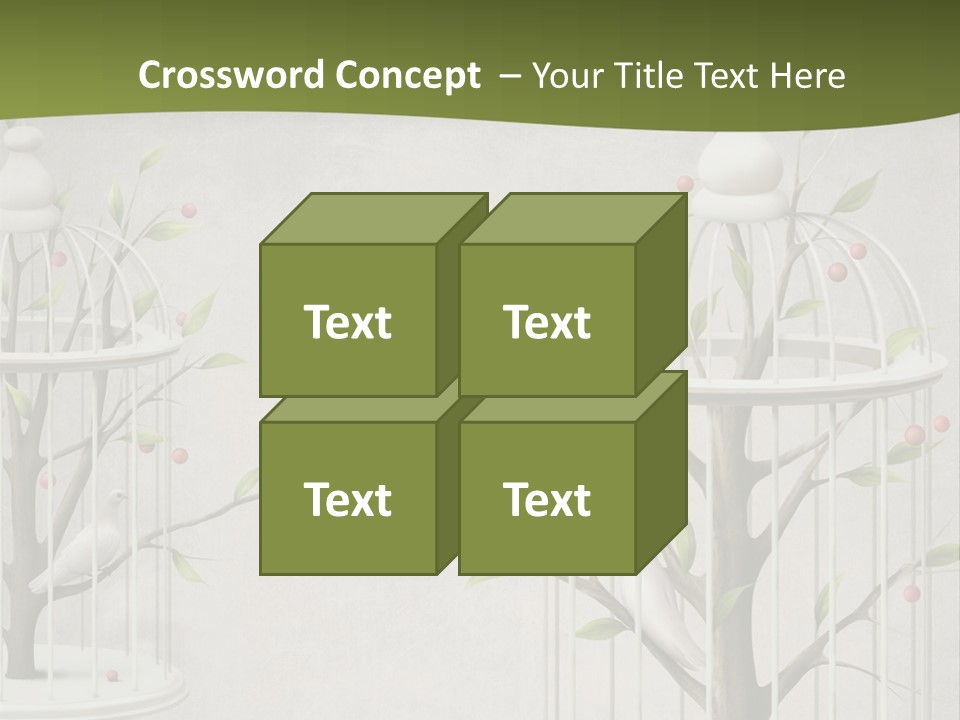 Imprisonment Green Heaven PowerPoint Template