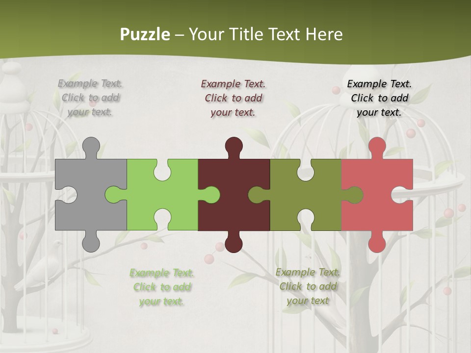 Imprisonment Green Heaven PowerPoint Template