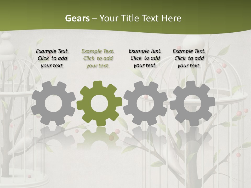 Imprisonment Green Heaven PowerPoint Template