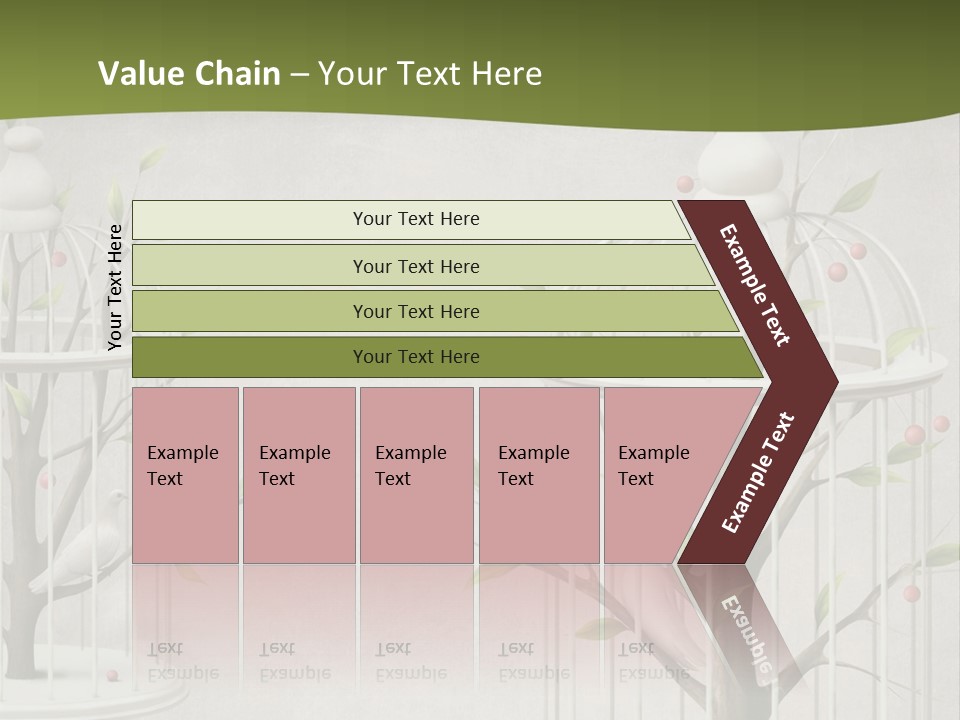 Imprisonment Green Heaven PowerPoint Template
