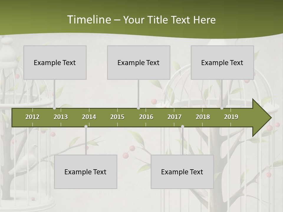 Imprisonment Green Heaven PowerPoint Template