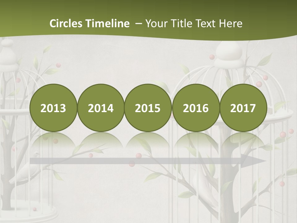 Imprisonment Green Heaven PowerPoint Template