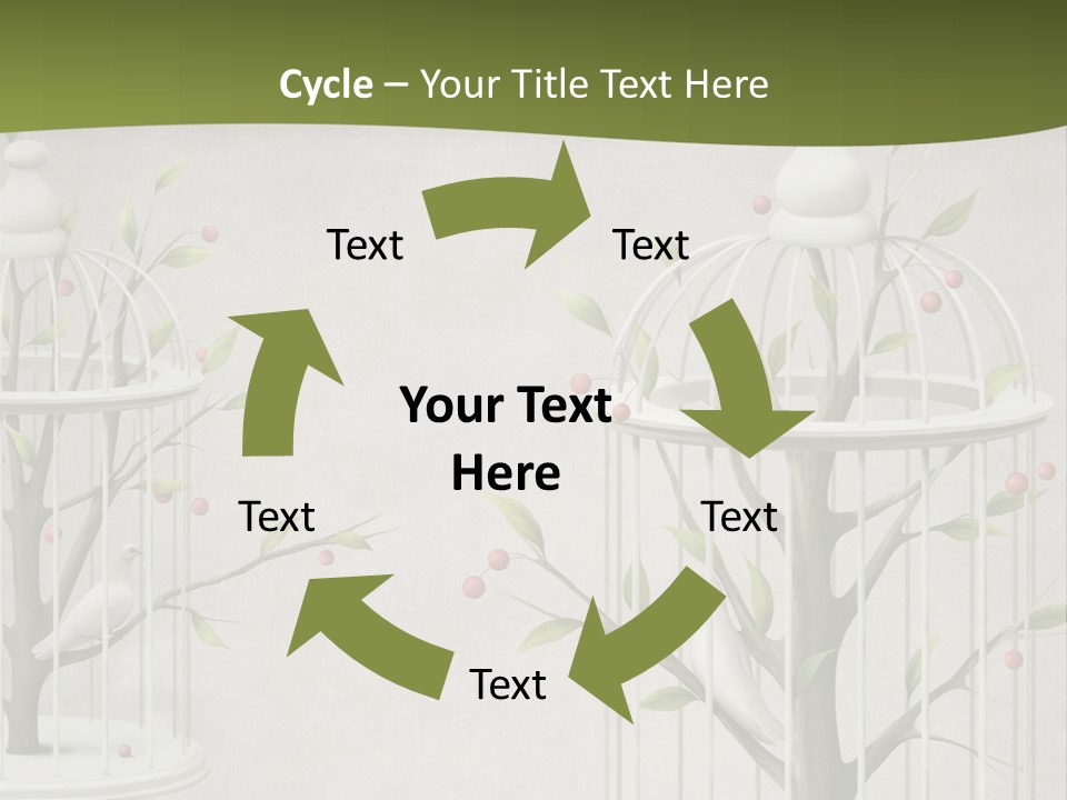 Imprisonment Green Heaven PowerPoint Template