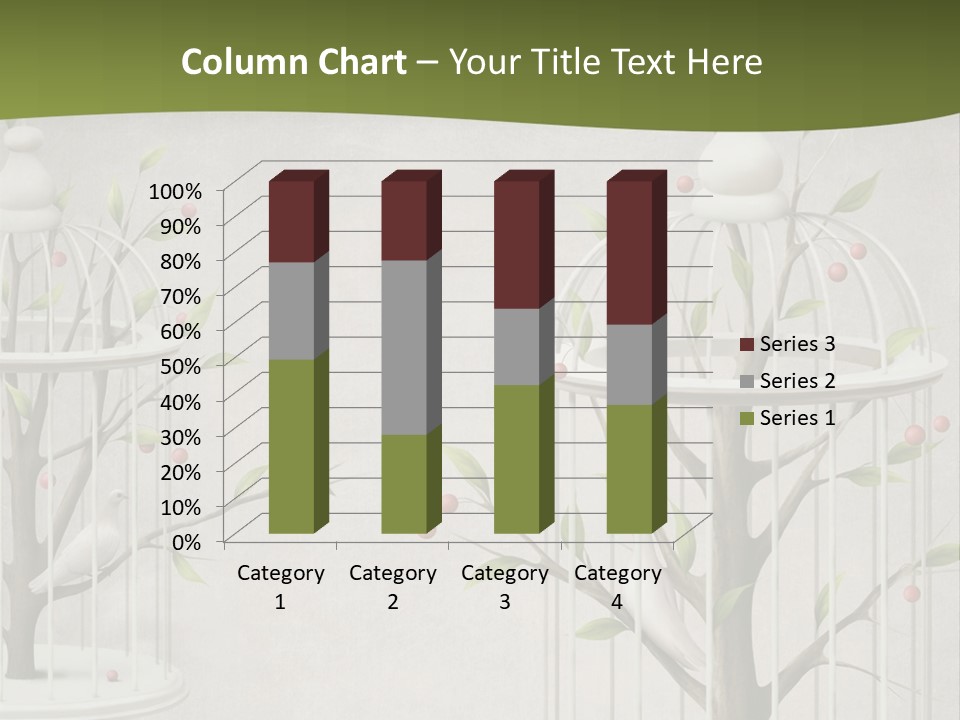Imprisonment Green Heaven PowerPoint Template