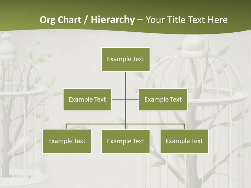 Imprisonment Green Heaven PowerPoint Template