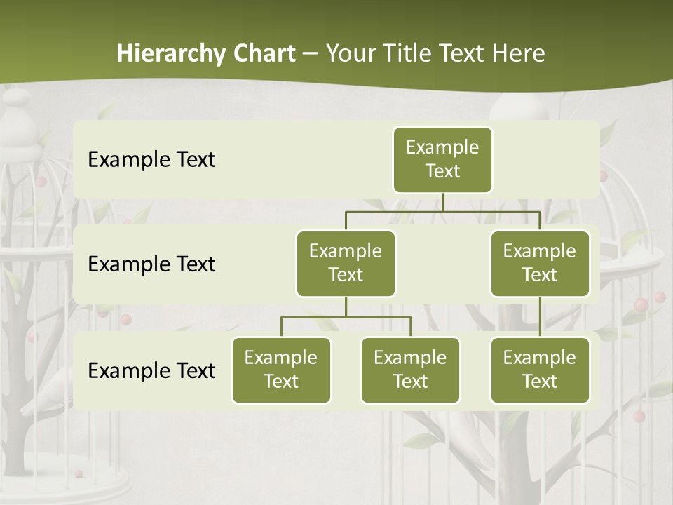 Imprisonment Green Heaven PowerPoint Template