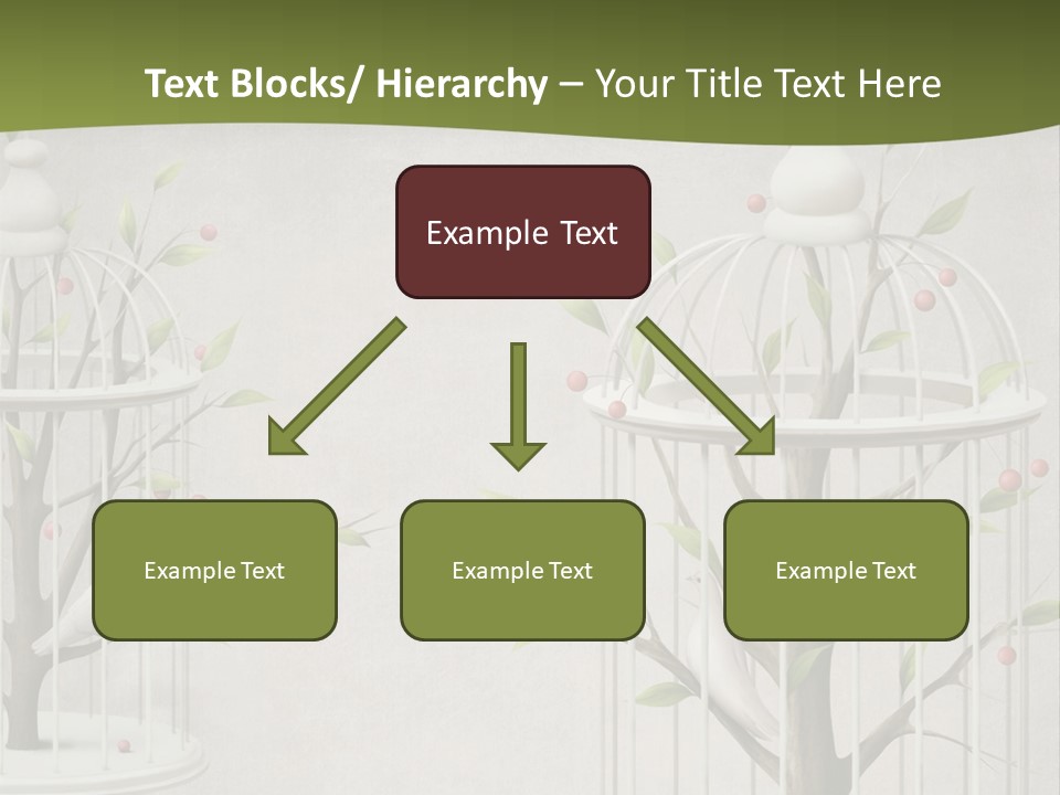Imprisonment Green Heaven PowerPoint Template
