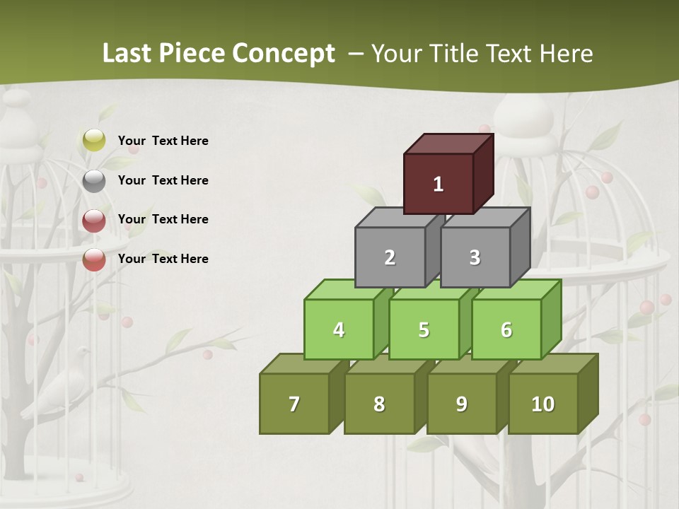 Imprisonment Green Heaven PowerPoint Template