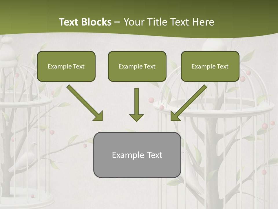 Imprisonment Green Heaven PowerPoint Template