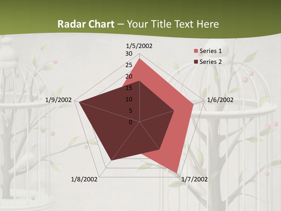 Imprisonment Green Heaven PowerPoint Template