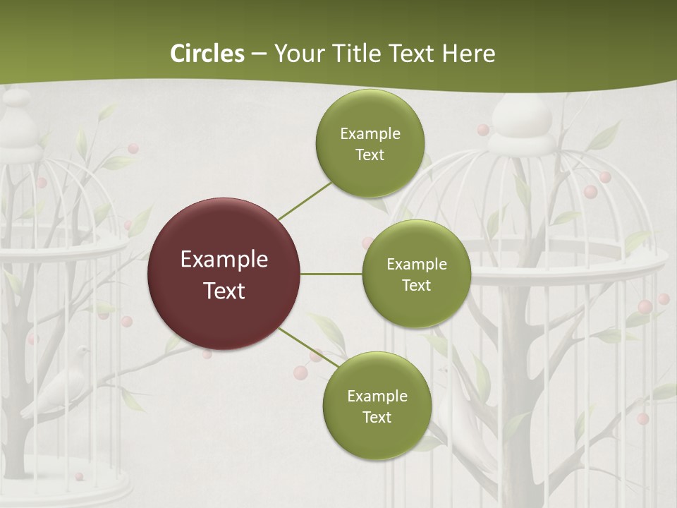 Imprisonment Green Heaven PowerPoint Template