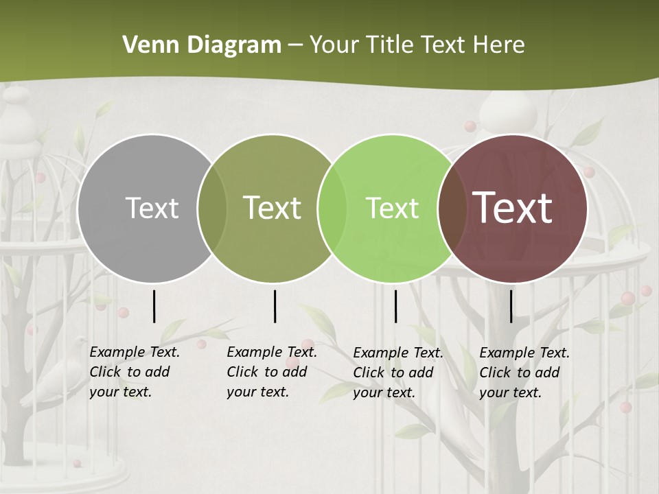 Imprisonment Green Heaven PowerPoint Template