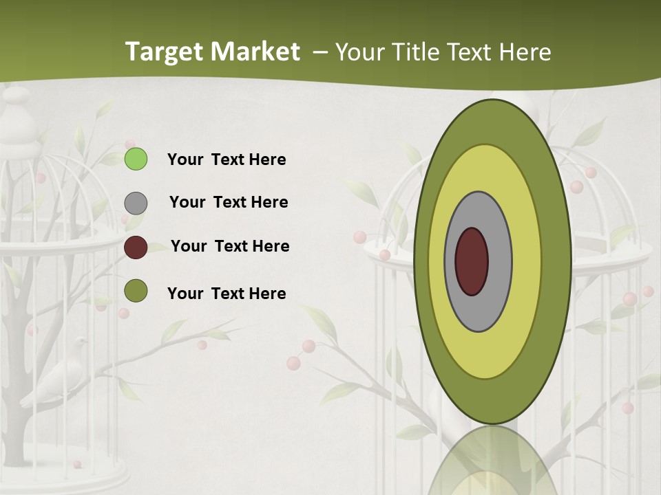 Imprisonment Green Heaven PowerPoint Template