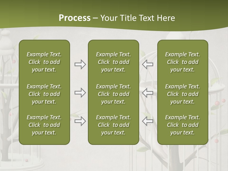 Imprisonment Green Heaven PowerPoint Template