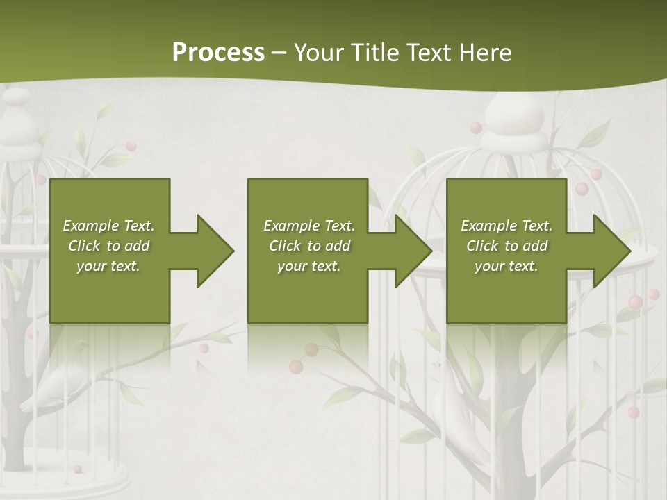 Imprisonment Green Heaven PowerPoint Template