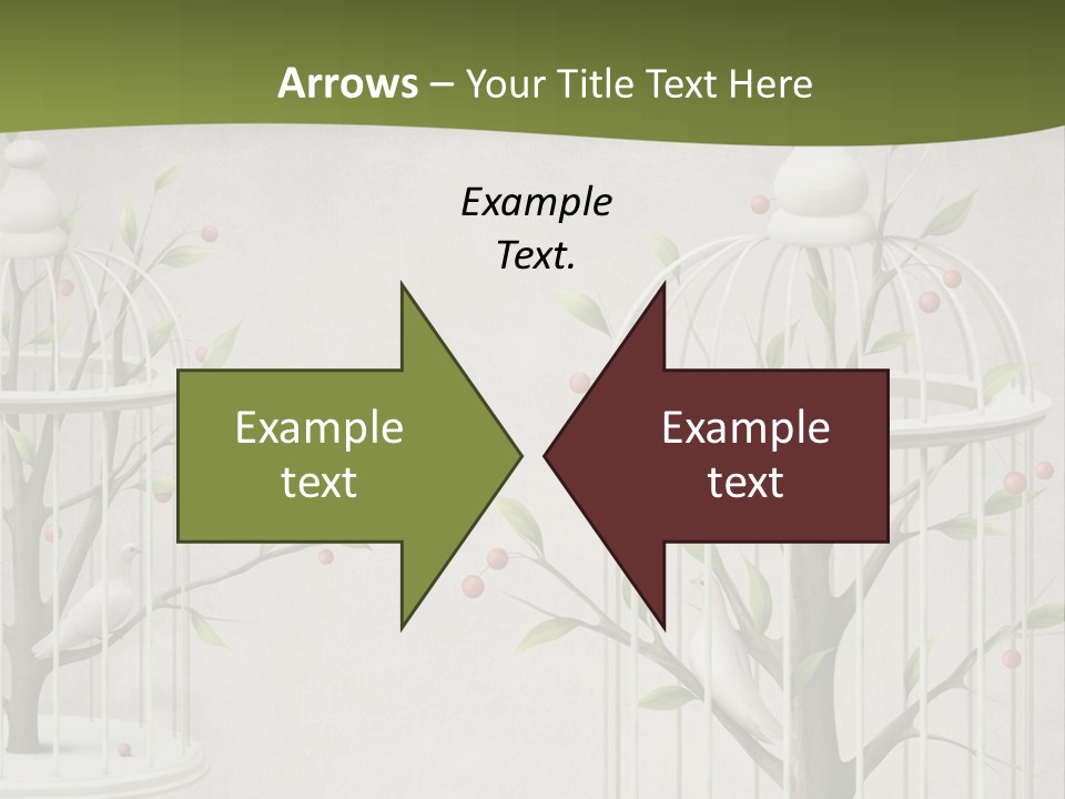 Imprisonment Green Heaven PowerPoint Template