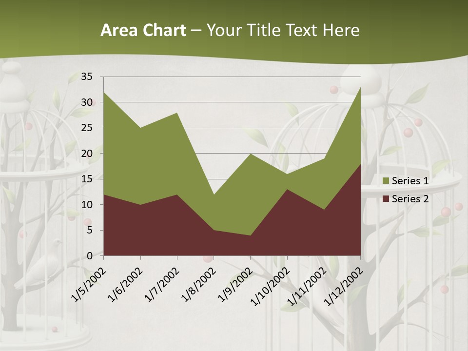 Imprisonment Green Heaven PowerPoint Template