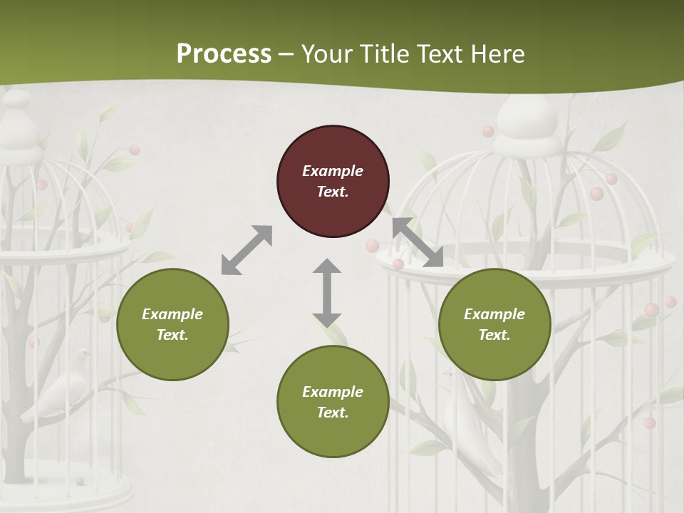 Imprisonment Green Heaven PowerPoint Template