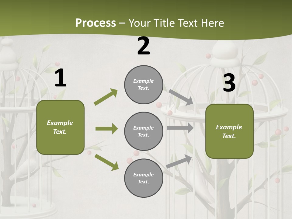 Imprisonment Green Heaven PowerPoint Template