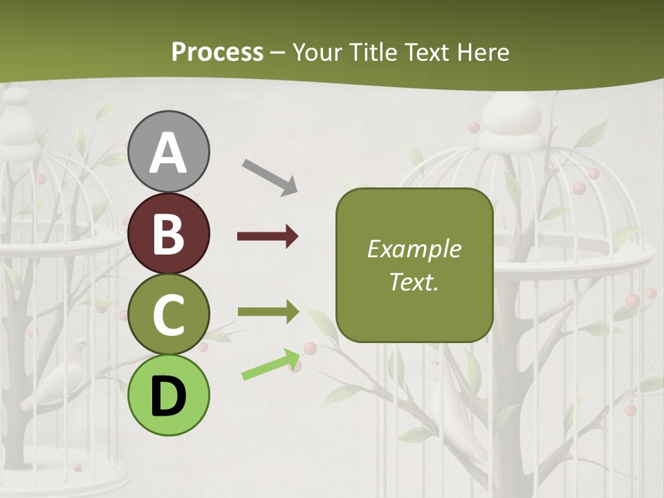 Imprisonment Green Heaven PowerPoint Template