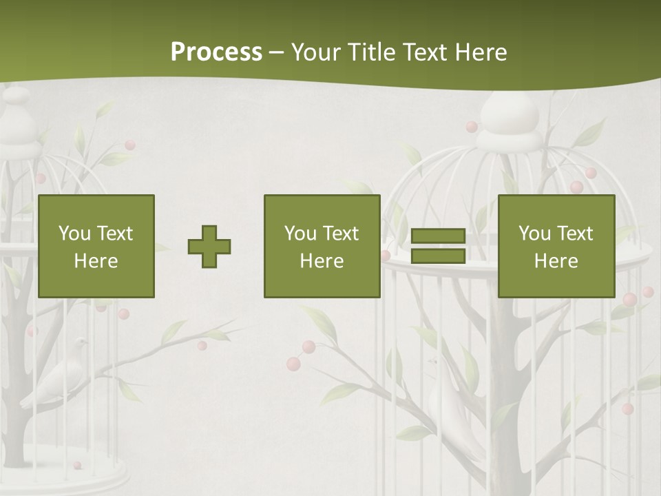 Imprisonment Green Heaven PowerPoint Template