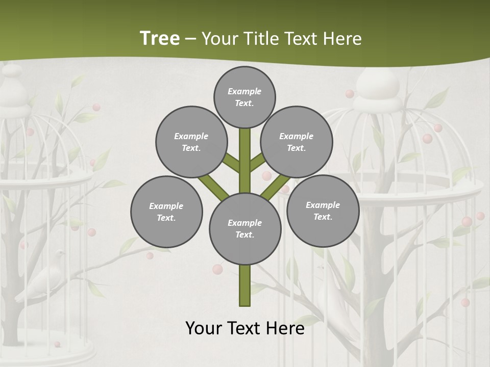 Imprisonment Green Heaven PowerPoint Template