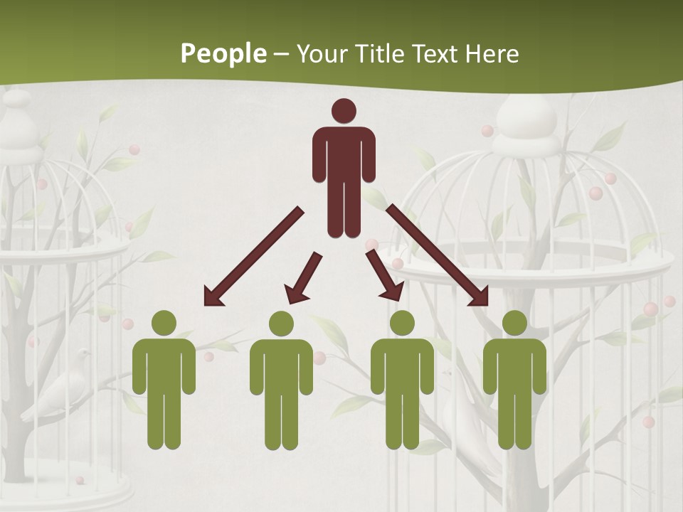 Imprisonment Green Heaven PowerPoint Template