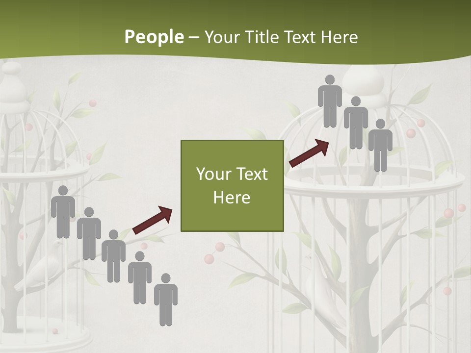 Imprisonment Green Heaven PowerPoint Template