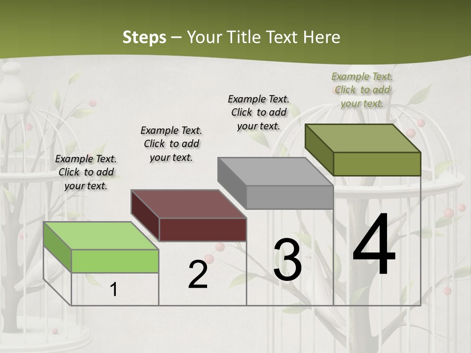 Imprisonment Green Heaven PowerPoint Template