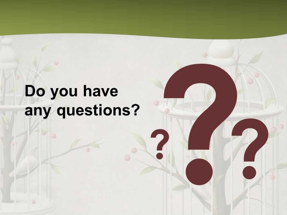 Imprisonment Green Heaven PowerPoint Template