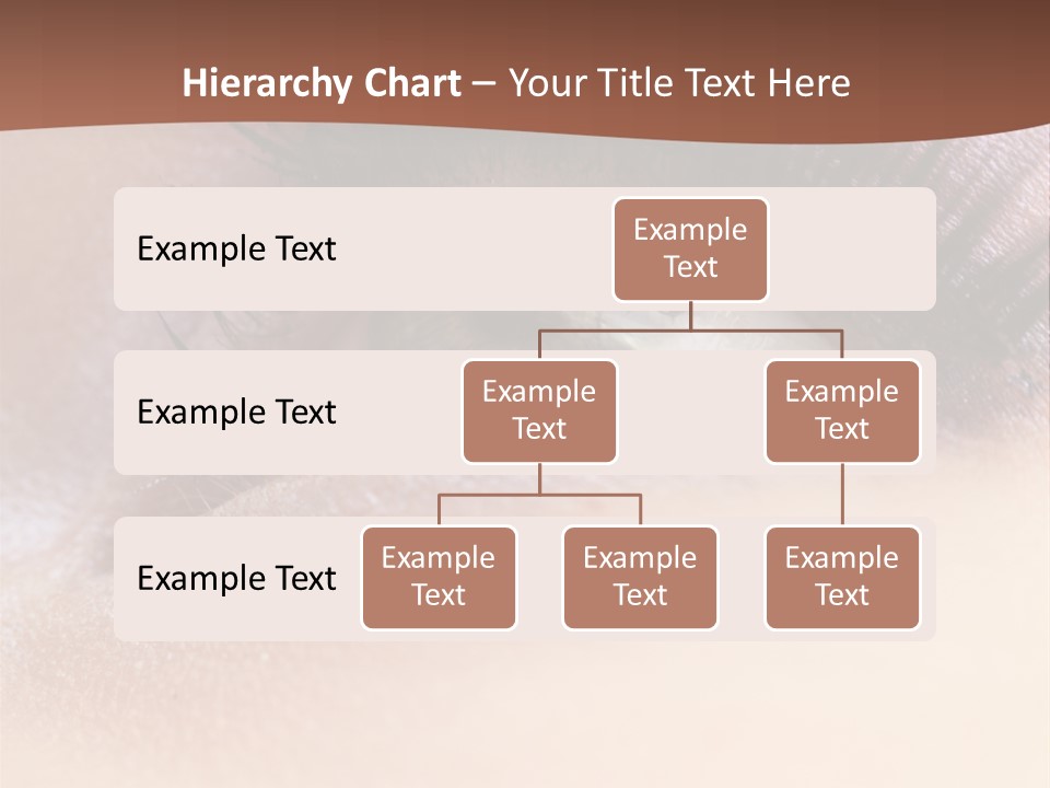 Eye Eyelid Look PowerPoint Template