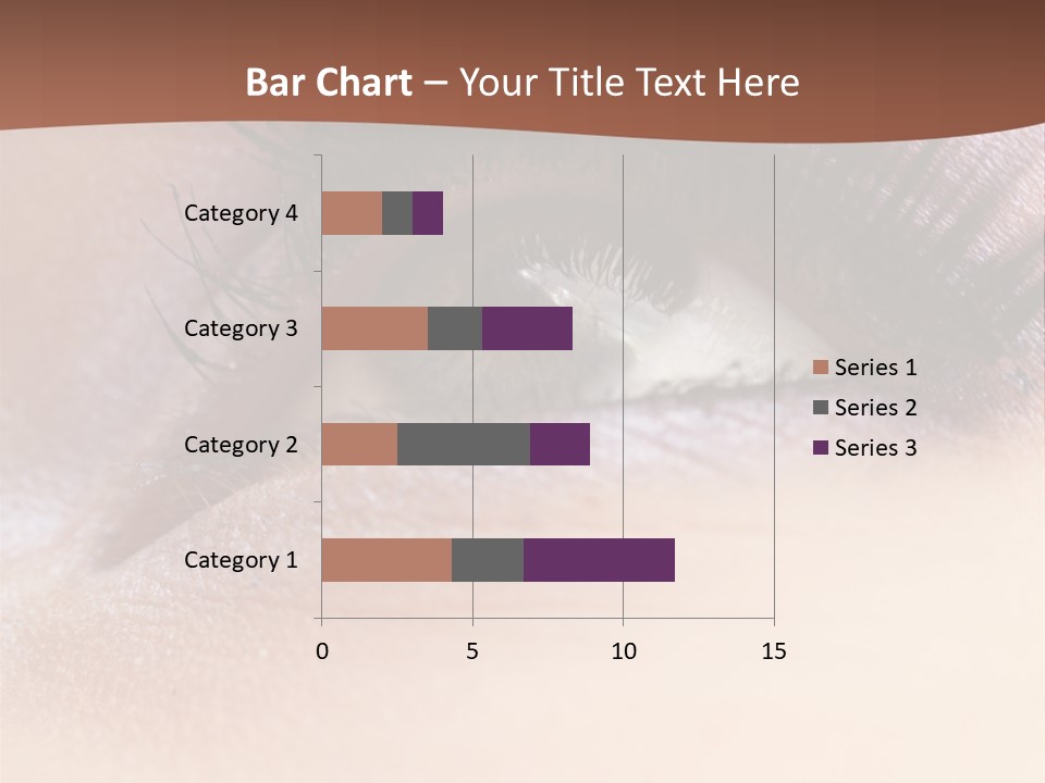 Eye Eyelid Look PowerPoint Template