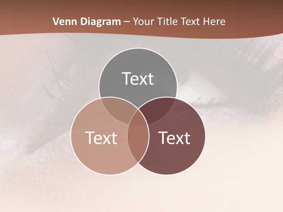 Eye Eyelid Look PowerPoint Template
