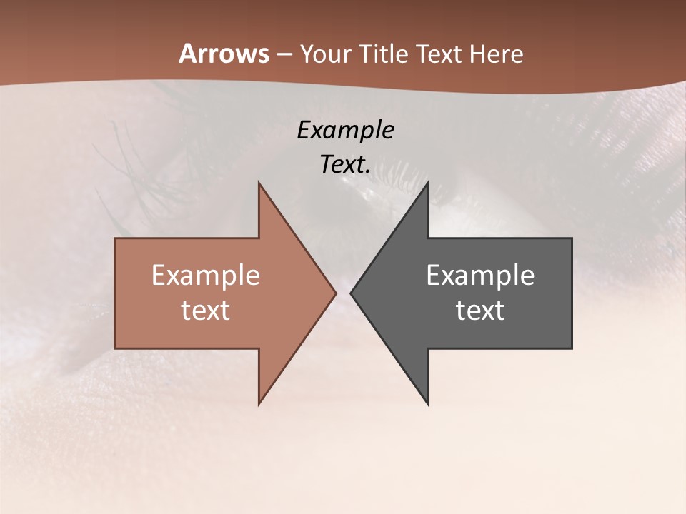 Eye Eyelid Look PowerPoint Template